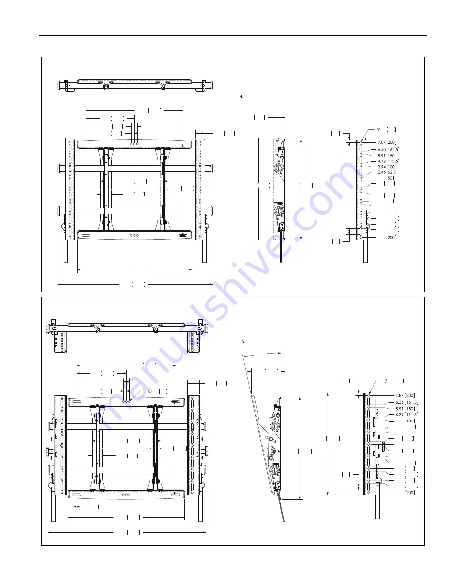 CHIEF MSM Series Installation Instructions Manual Download Page 3