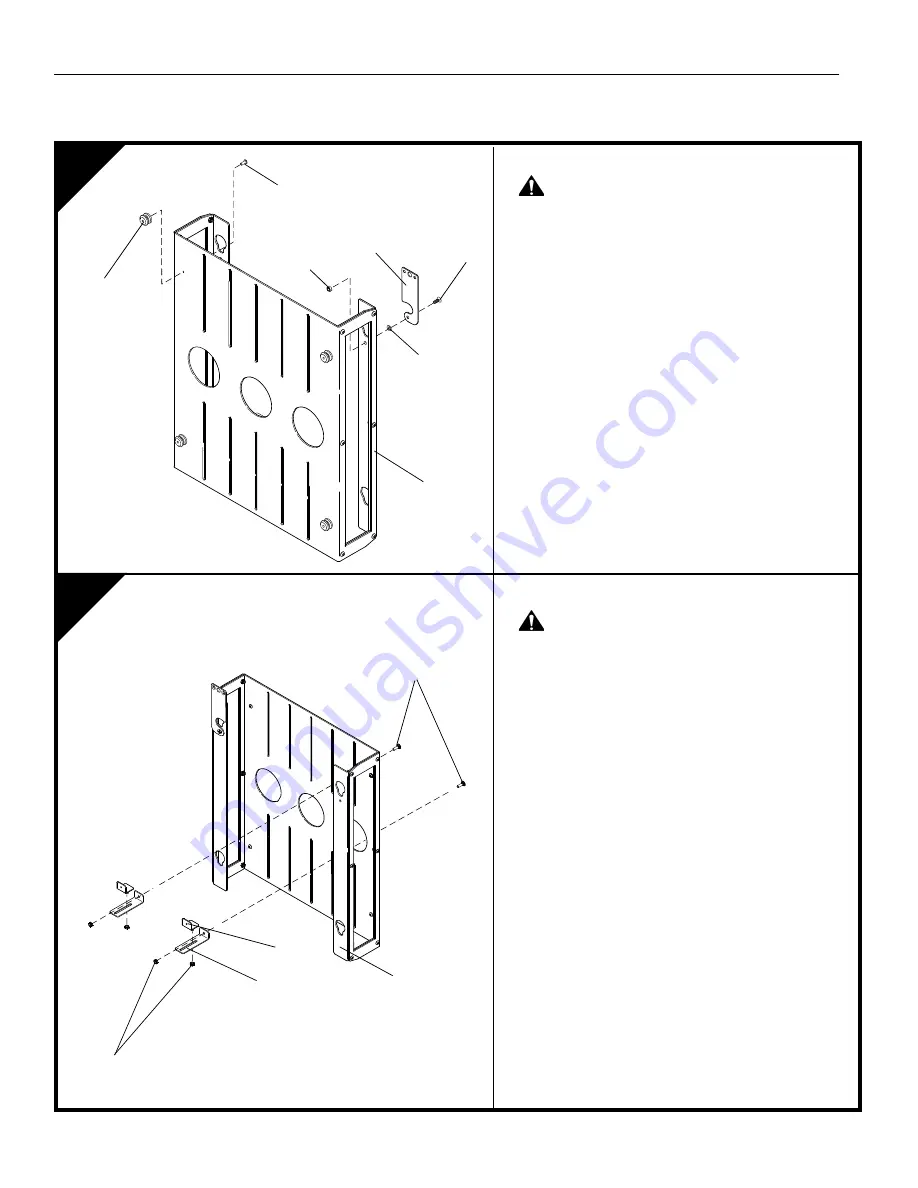 CHIEF PAC-251 Installation Instructions Manual Download Page 4