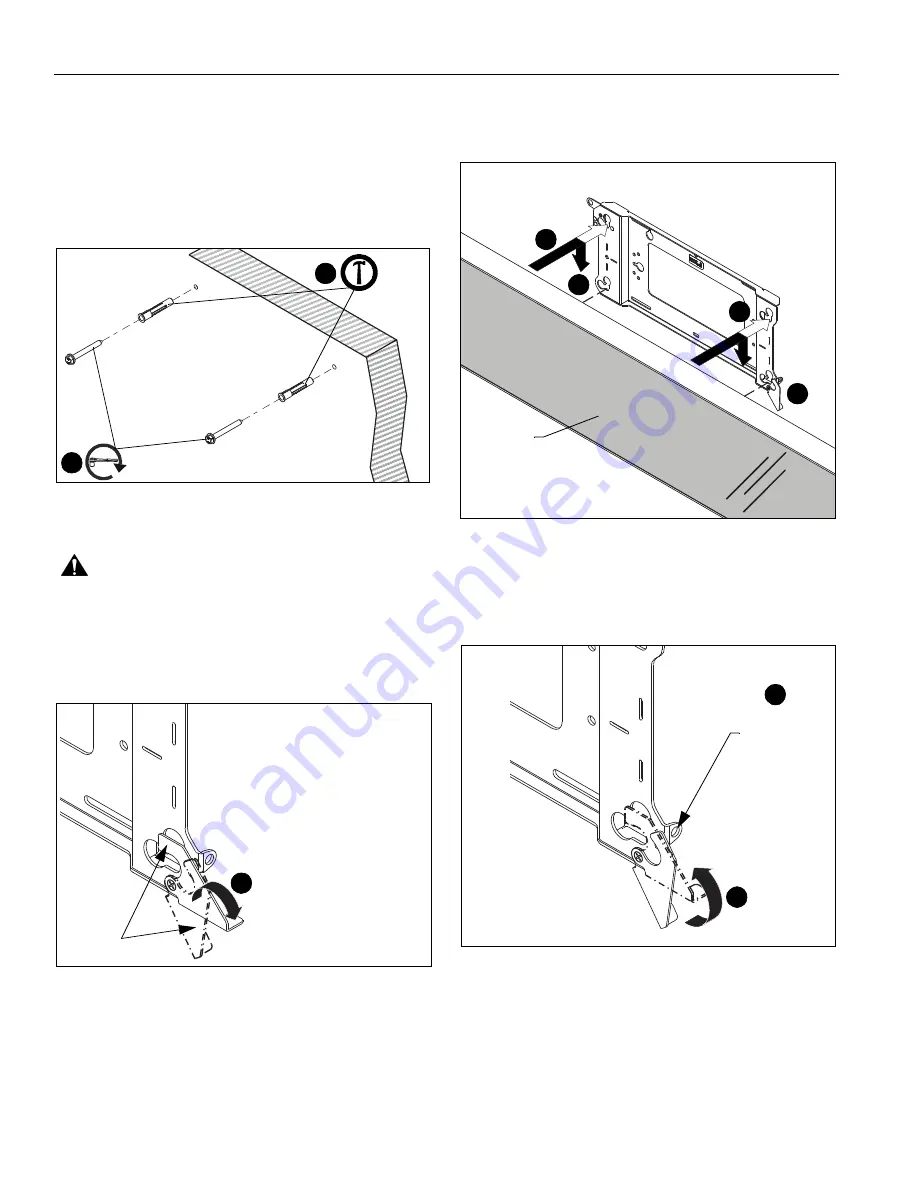 CHIEF PSMH2860 Installation Instructions Manual Download Page 8