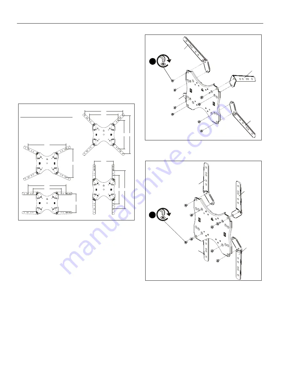 CHIEF TS218SU Installation Instructions Manual Download Page 8