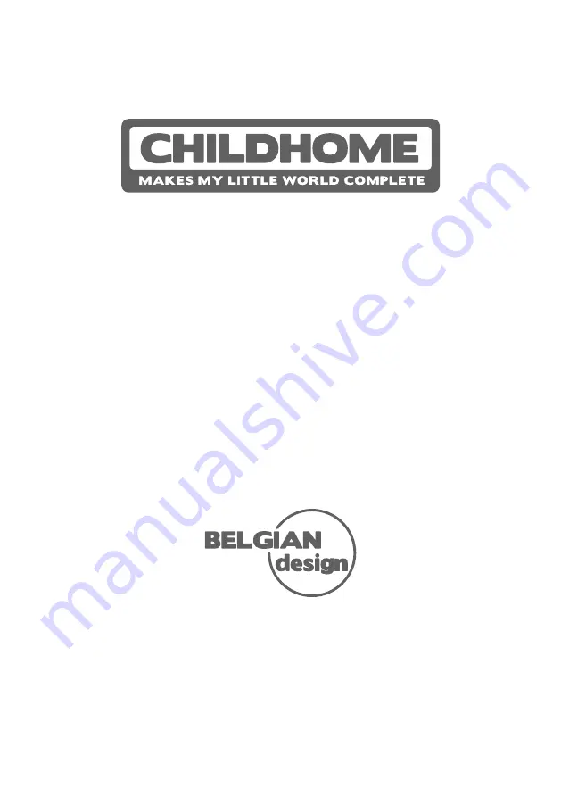 CHILDHOME ROCKING STAND Instructions For Use Manual Download Page 32