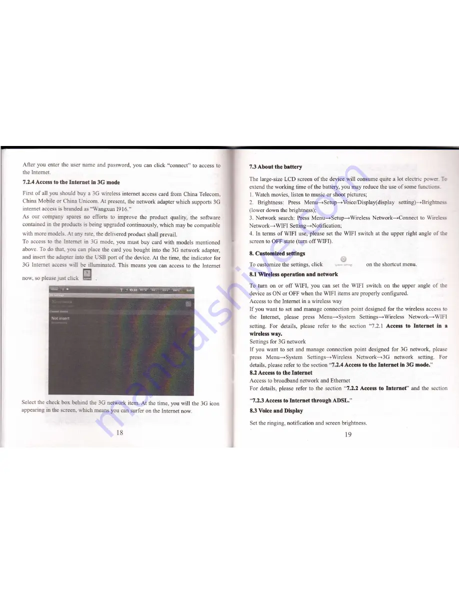 Chinavision CVWG-PC22 User Manual Download Page 11