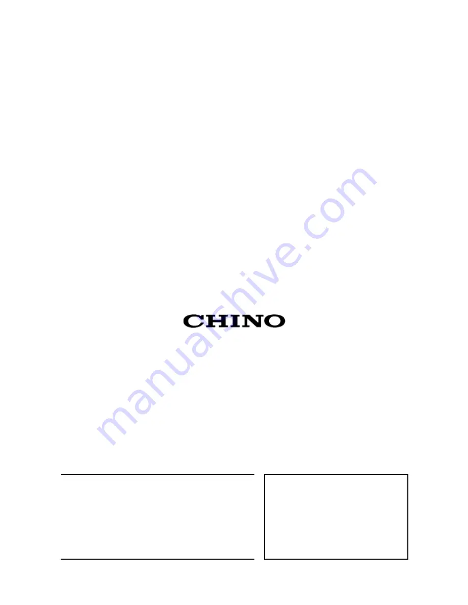 Chino AL4000 series Скачать руководство пользователя страница 121