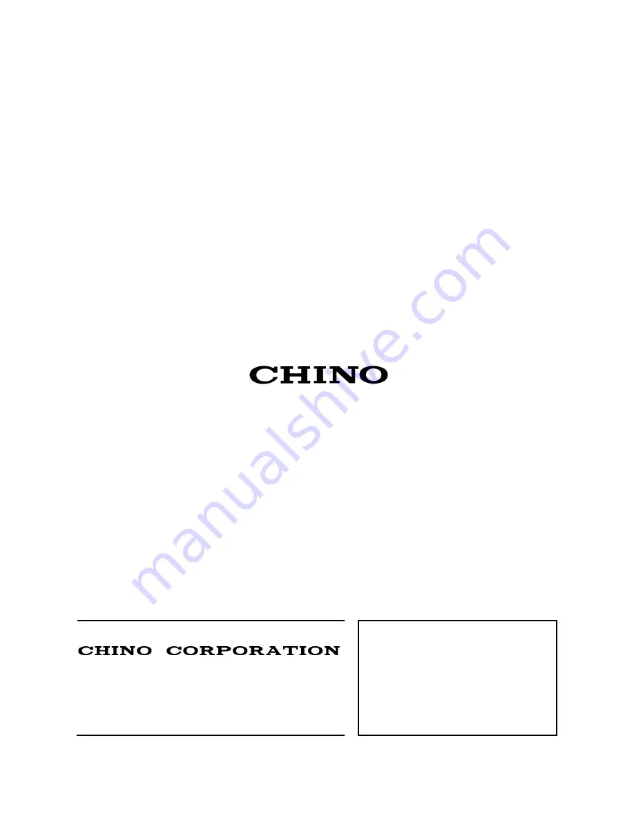 Chino KR2000 General Instruction Manual Download Page 136