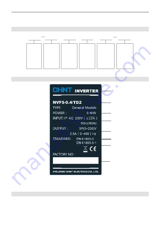 CHINT NVF5 Series User Instructions Download Page 10