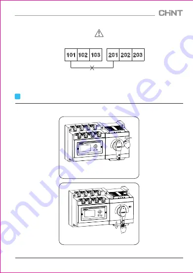 CHINT NXZ Series User Instructions Download Page 10