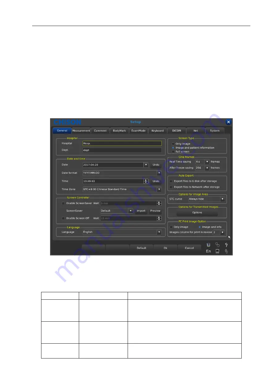 Chison ECO 6 Operation Manual Download Page 105