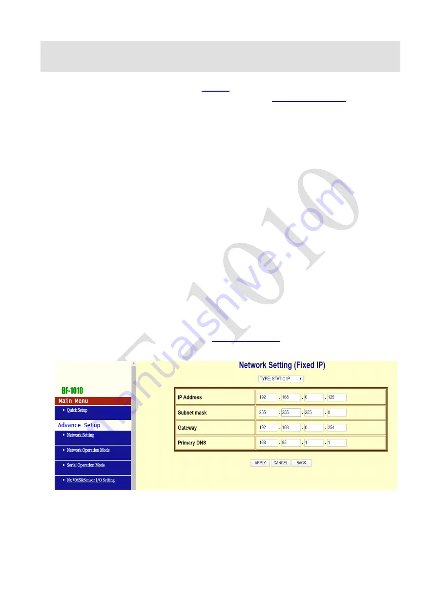 CHIYU BF-1010 User Manual Download Page 10