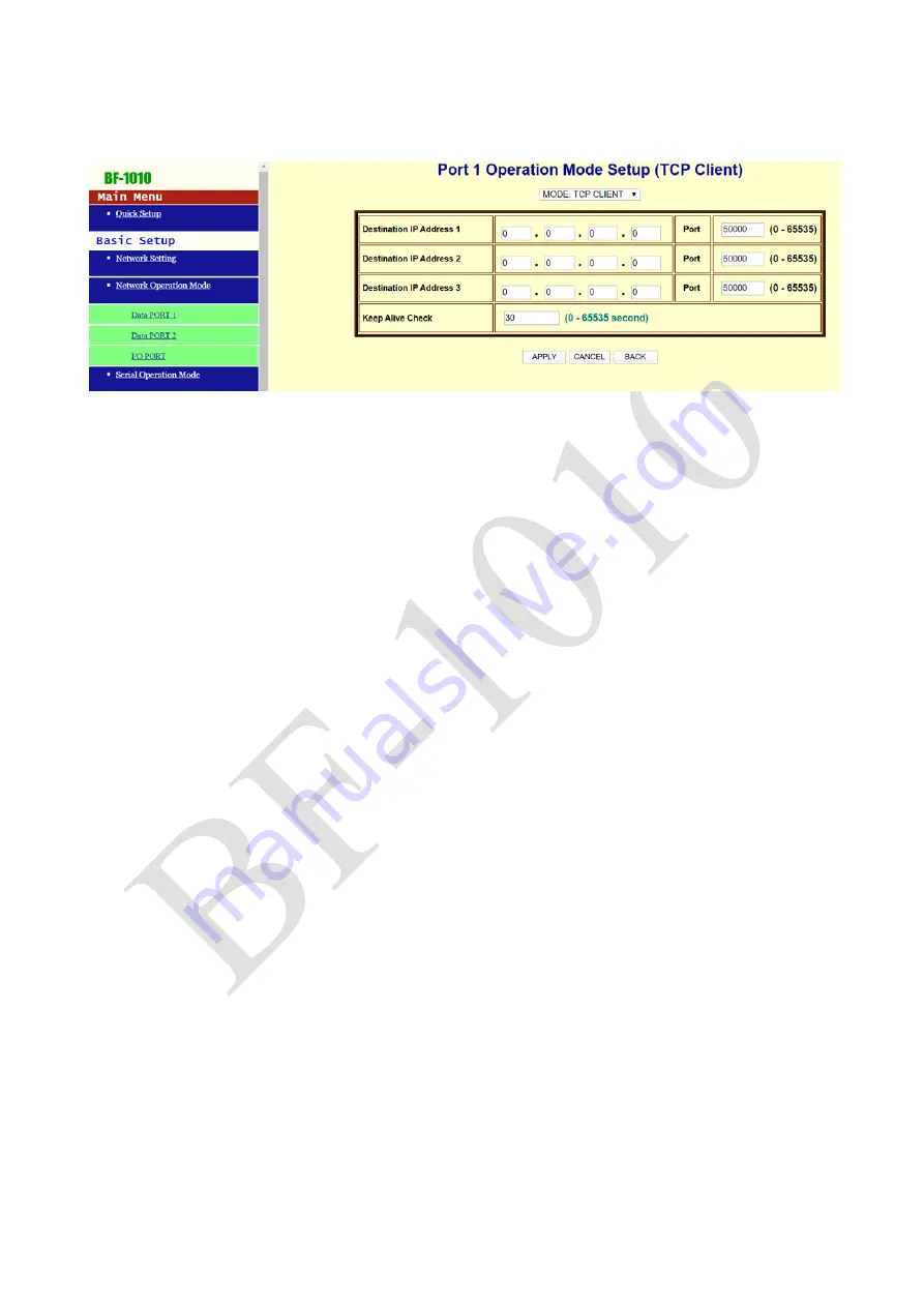 CHIYU BF-1010 User Manual Download Page 16