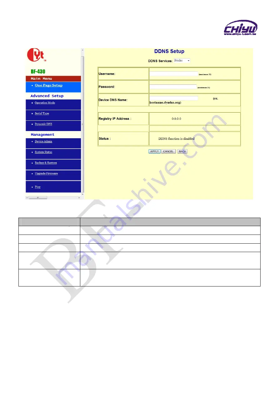 CHIYU BF-430 User Manual Download Page 21