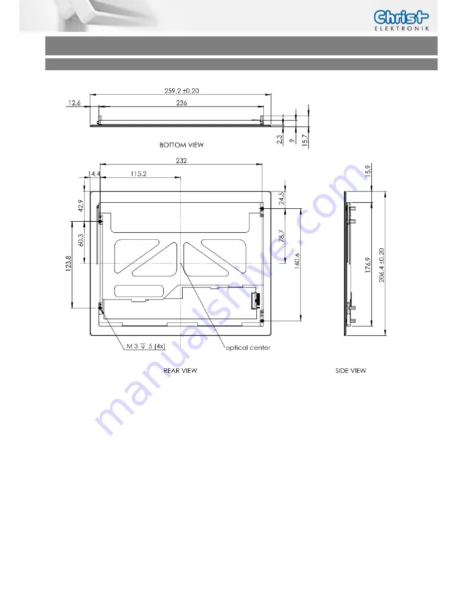 Christ Elektronik Touch-it CE Pico-ITX Operating Instructions Manual Download Page 36