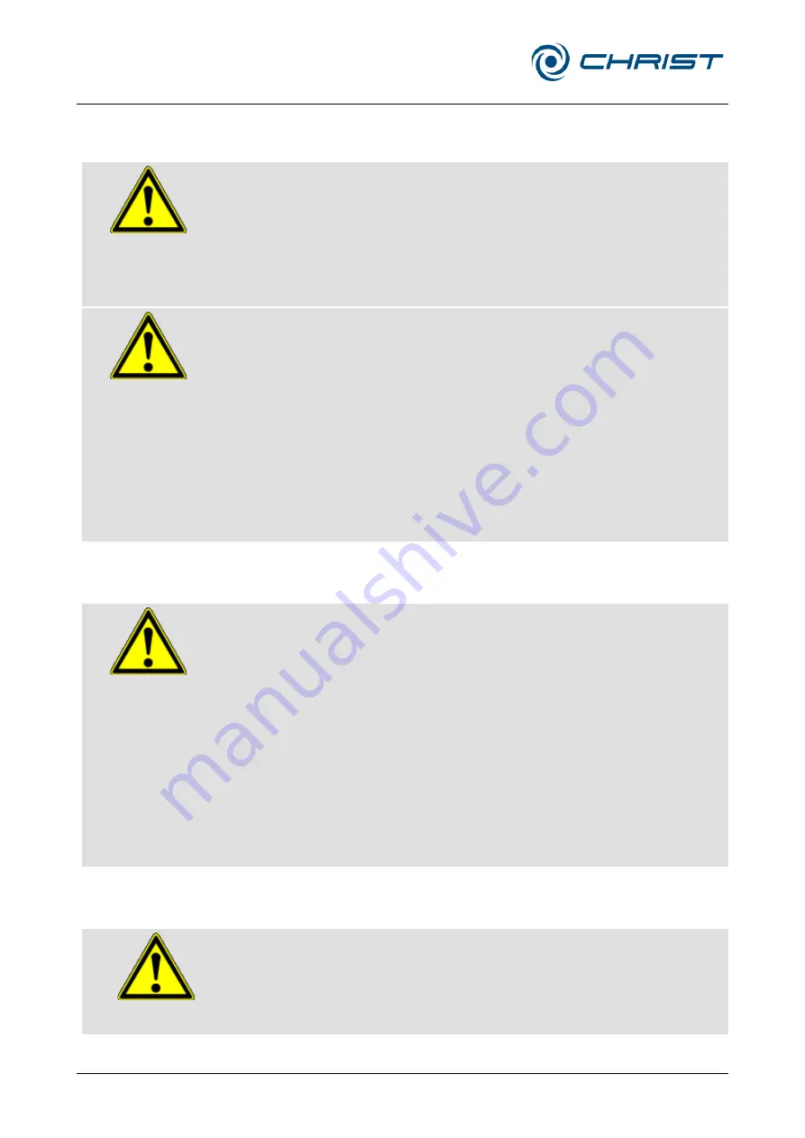 Christ 111166 Operating Manual Download Page 36