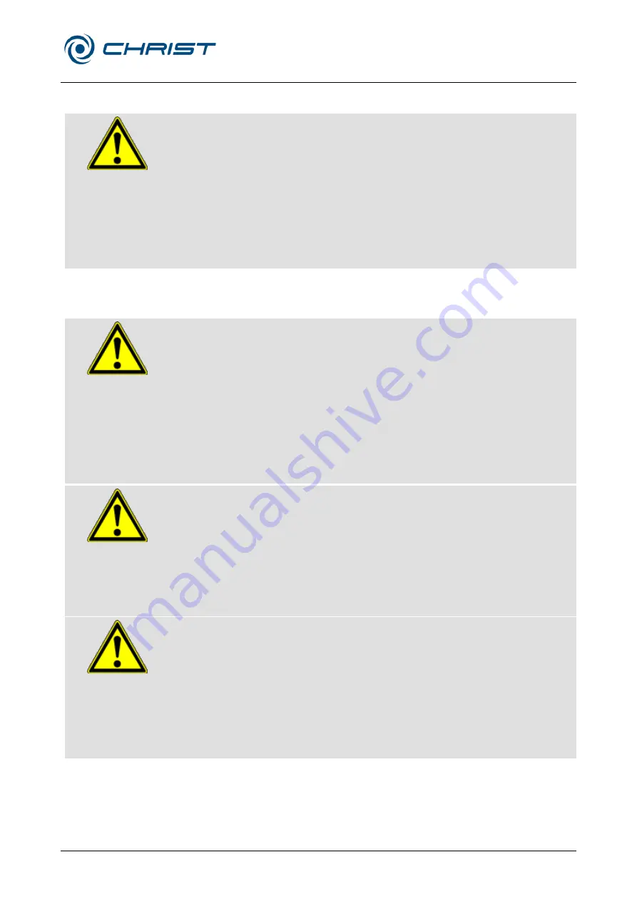 Christ 112991 Operating Manual Download Page 33