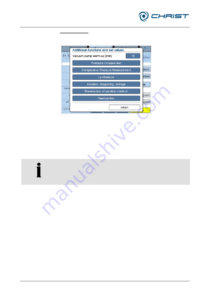 Christ 112991 Operating Manual Download Page 96