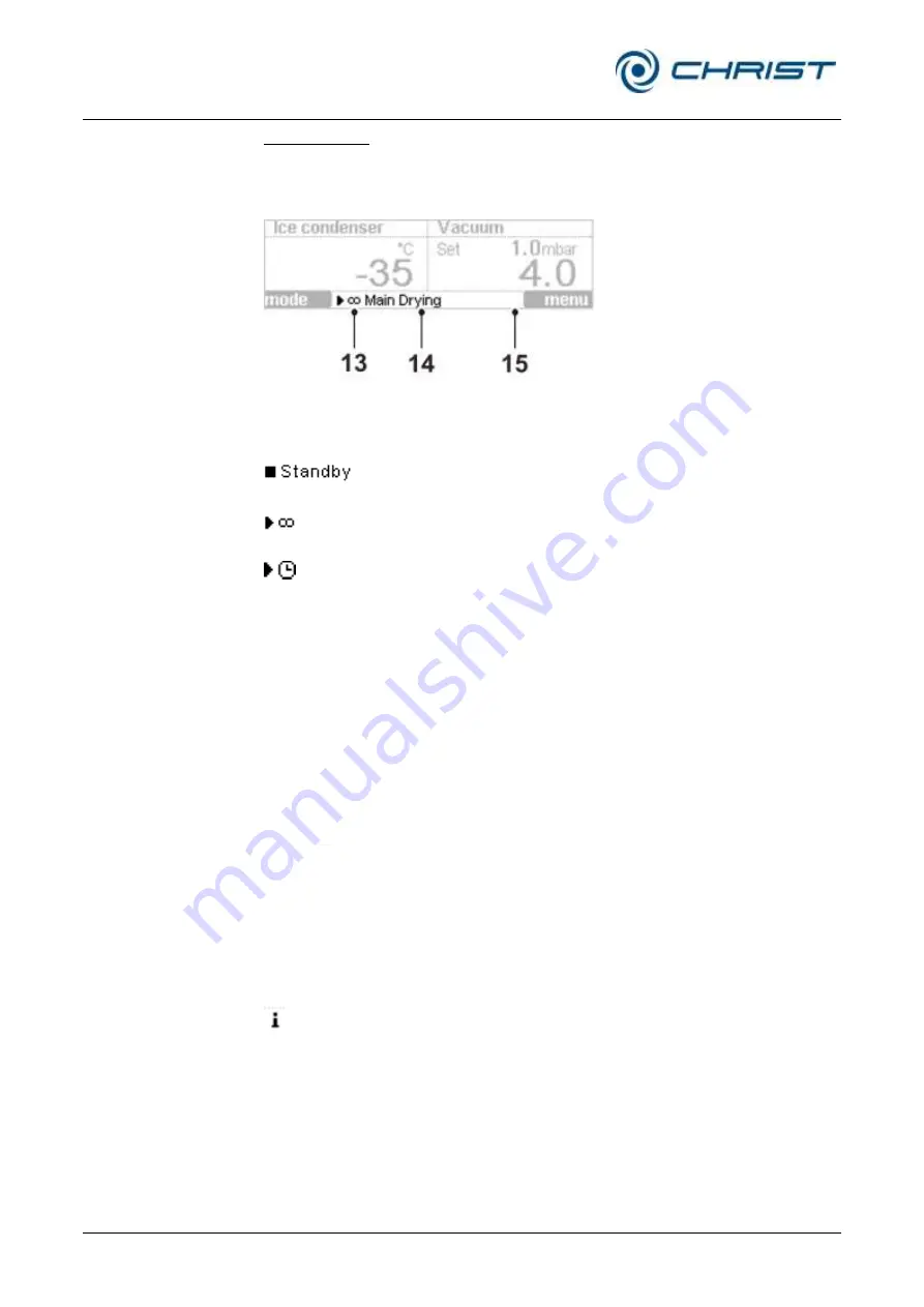 Christ ALPHA 1-2 LDplus Operating Manual Download Page 42