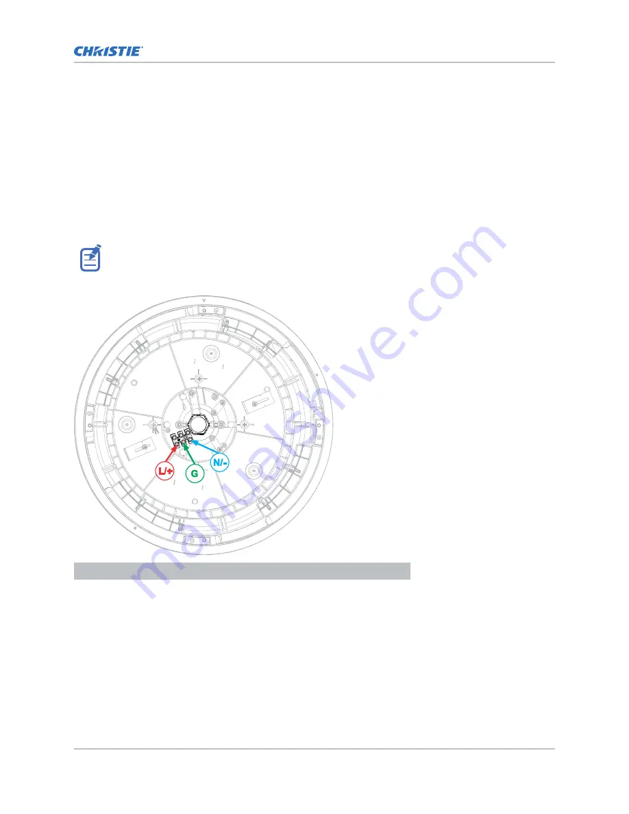 Christie 174-005106-XX Скачать руководство пользователя страница 21