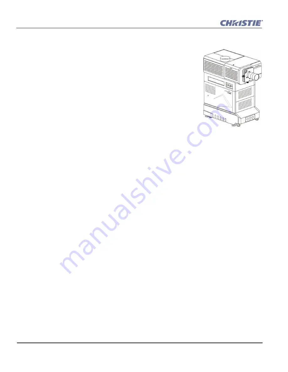 Christie CP2000-SB User Manual Download Page 11