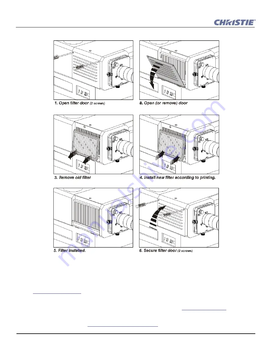 Christie CP2000-SB Скачать руководство пользователя страница 141