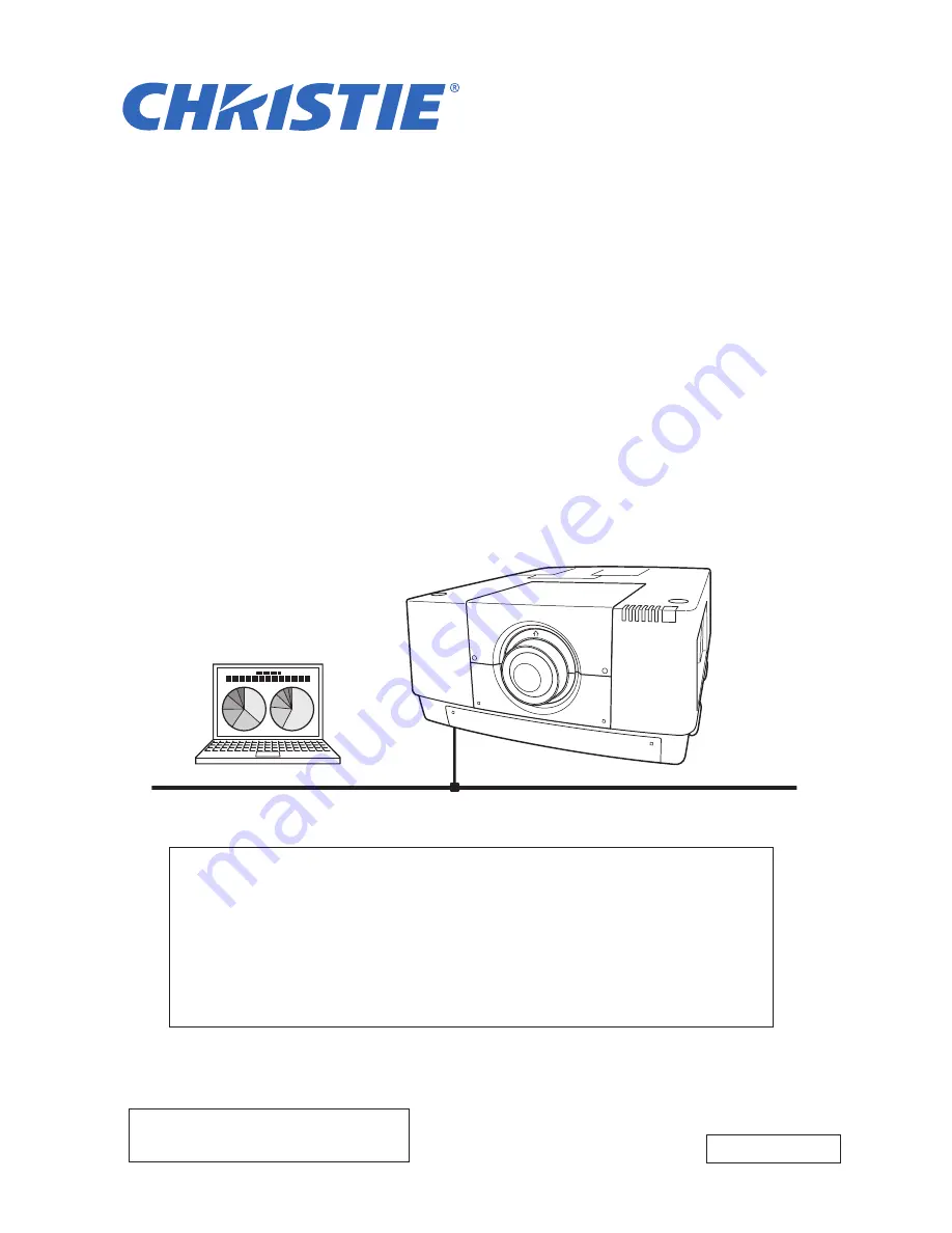 Christie LX1750 Network Manual Download Page 242