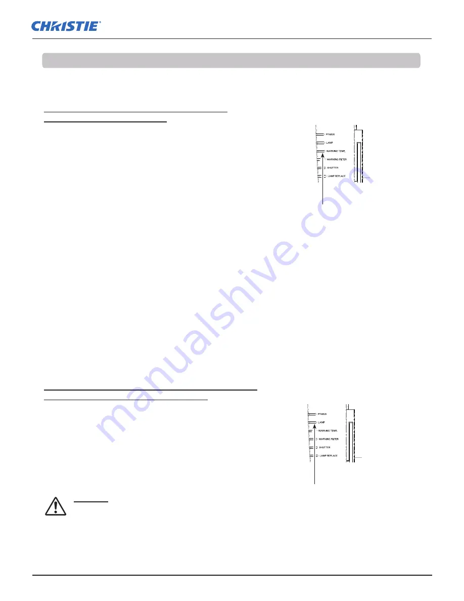 Christie LX505 User Manual Download Page 71