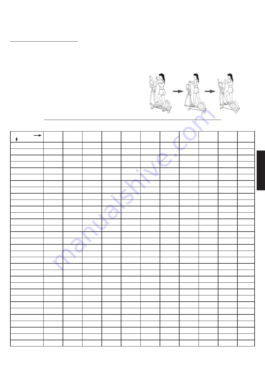 Christopeit Sport CXM 6 Assembly And Exercise Instructions Download Page 43