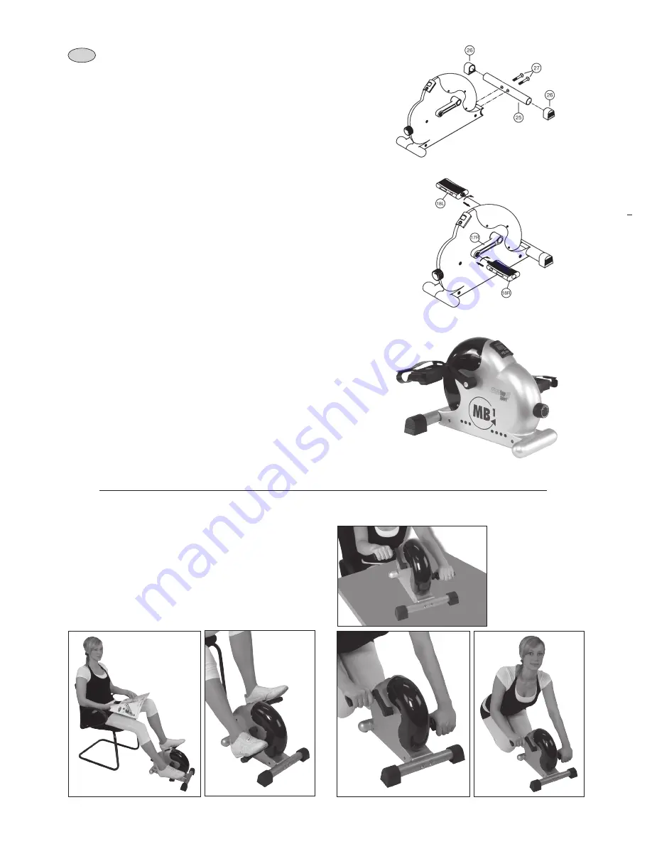 Christopeit Sport MB1 Assembly And Exercise Instructions Download Page 6