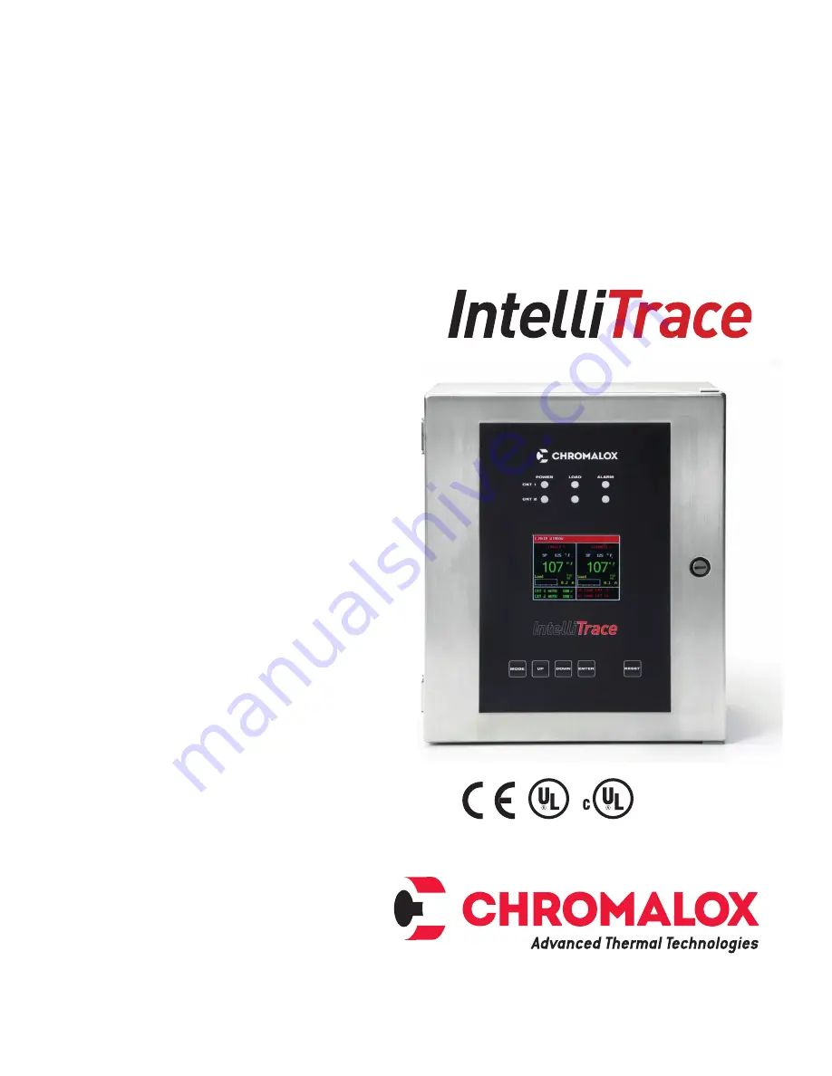 Chromalox IntelliTrace   ITC 2 Скачать руководство пользователя страница 1