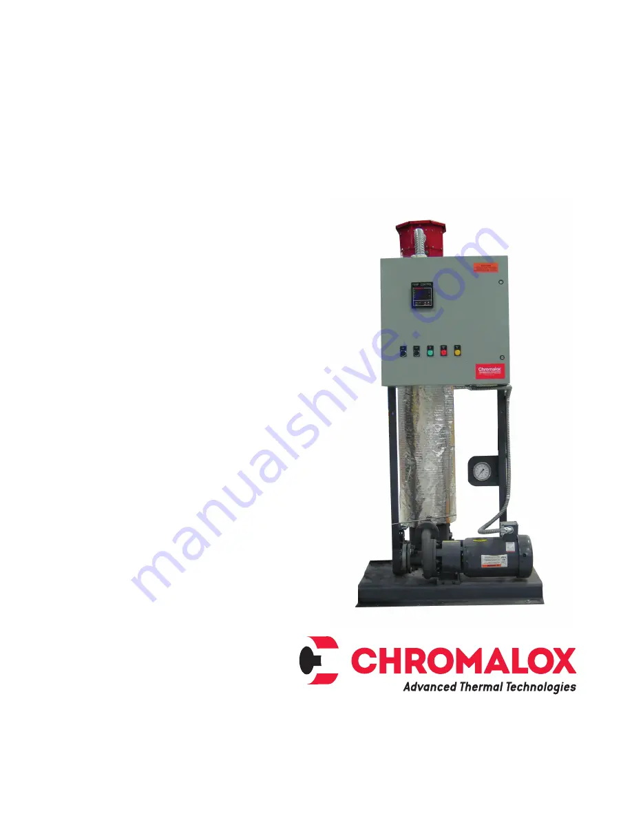 Chromalox MOS Series Installation & Operation Manual Download Page 1