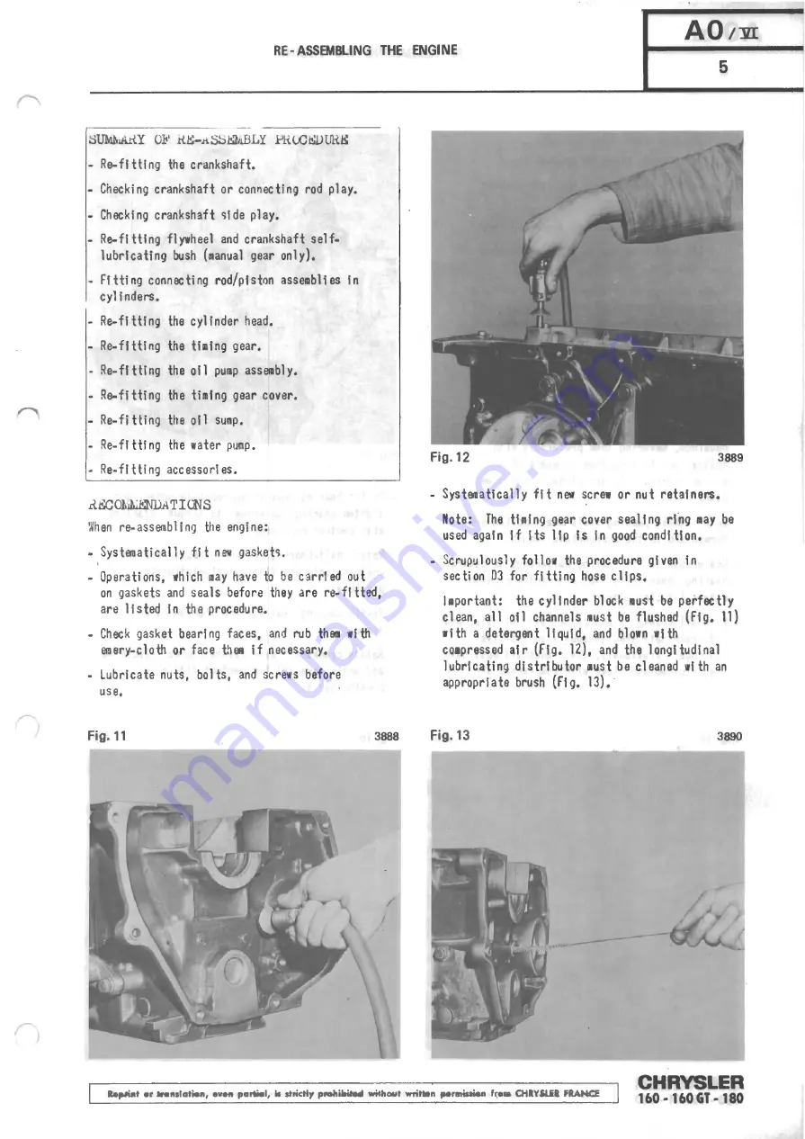 Chrysler 160 Workshop Manual Download Page 33