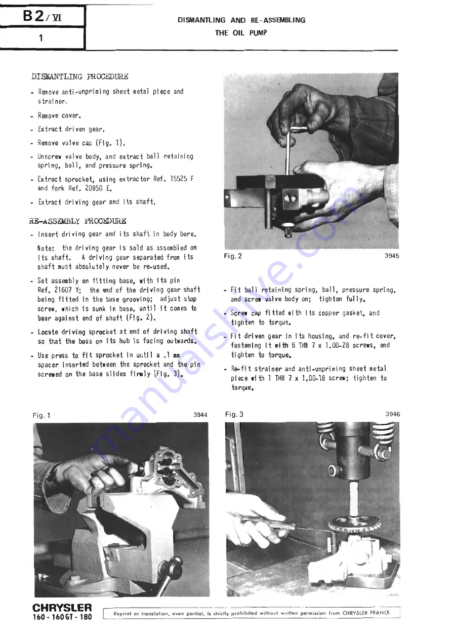 Chrysler 160 Workshop Manual Download Page 96