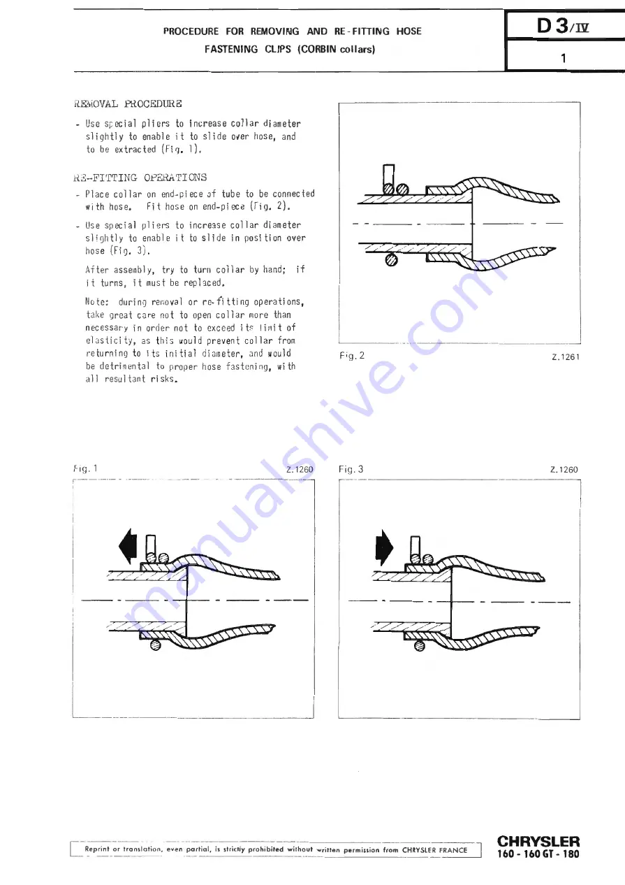 Chrysler 160 Workshop Manual Download Page 117