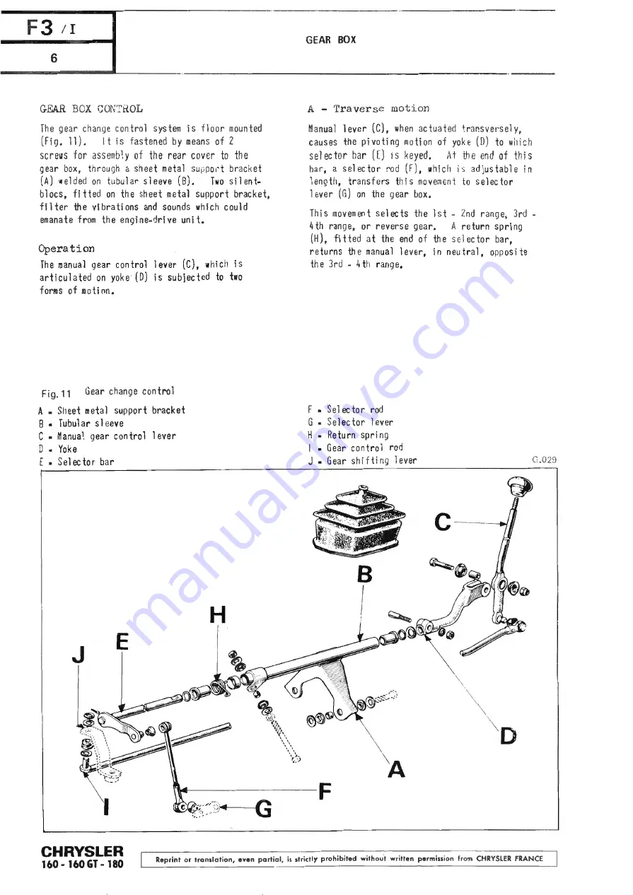 Chrysler 160 Workshop Manual Download Page 156