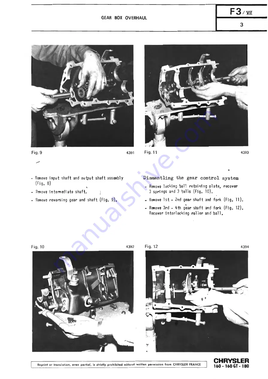 Chrysler 160 Workshop Manual Download Page 163