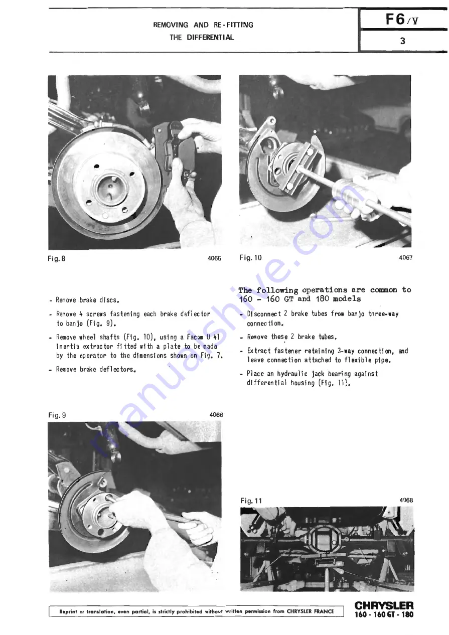 Chrysler 160 Workshop Manual Download Page 213