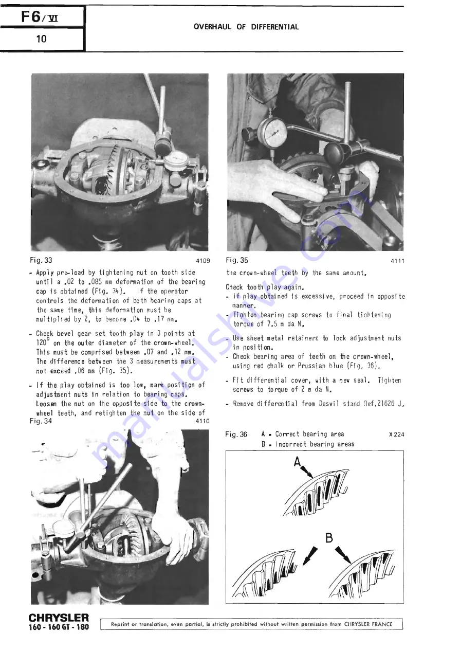 Chrysler 160 Workshop Manual Download Page 226