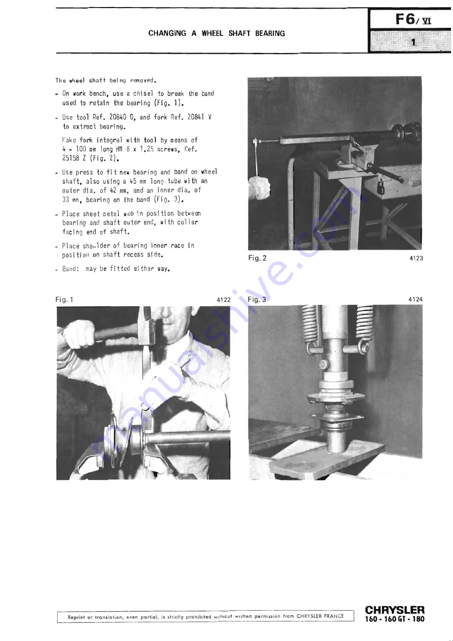 Chrysler 160 Workshop Manual Download Page 231