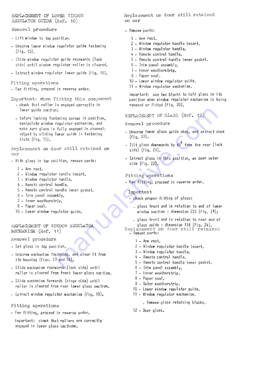 Chrysler 160 Workshop Manual Download Page 433