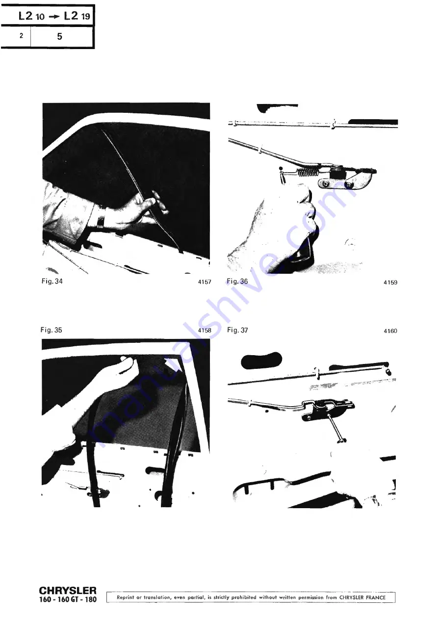 Chrysler 160 Workshop Manual Download Page 466