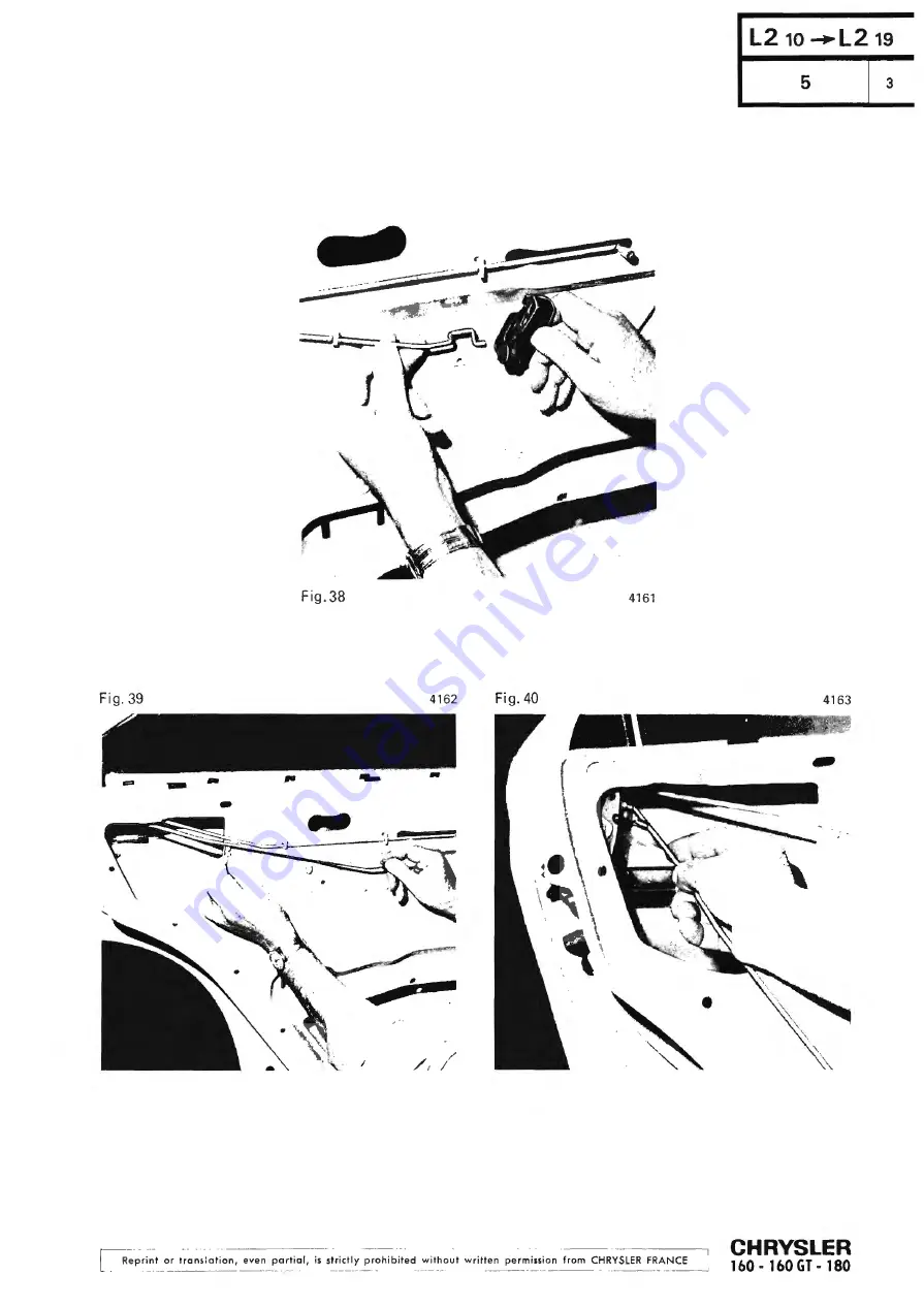 Chrysler 160 Workshop Manual Download Page 467