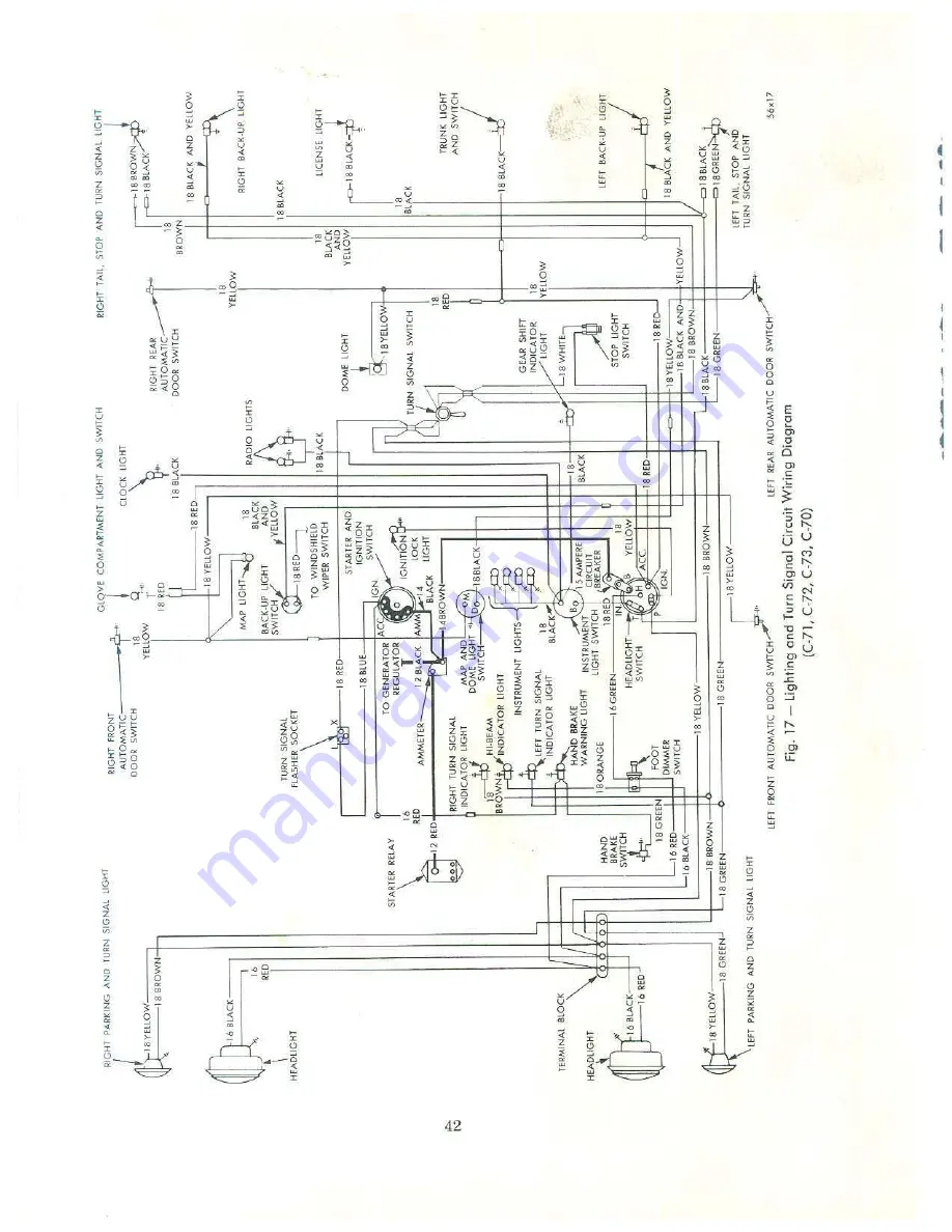 Chrysler 1956 Crown Imperial Service Manual Download Page 42