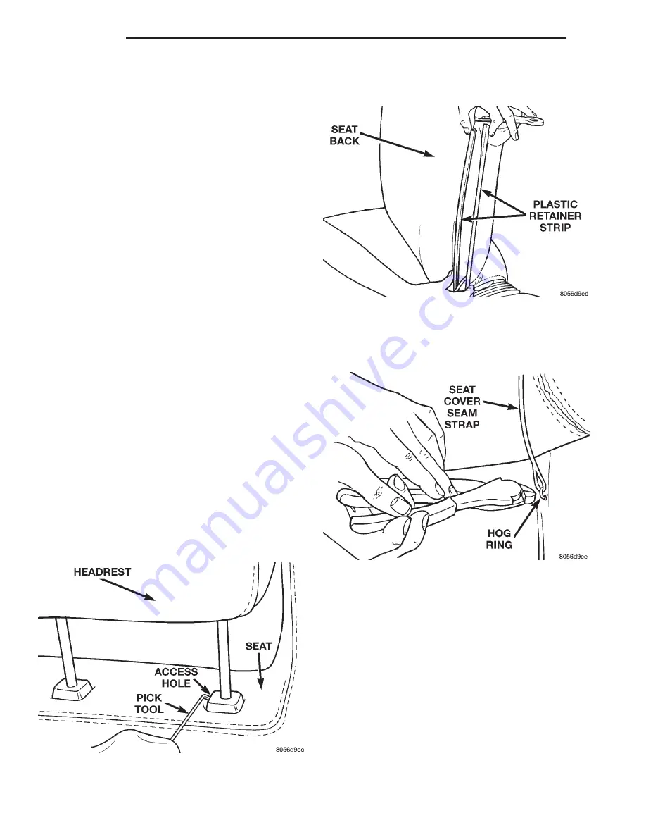 Chrysler 1997 Stratus Convertible LHD Service Manual Download Page 1082