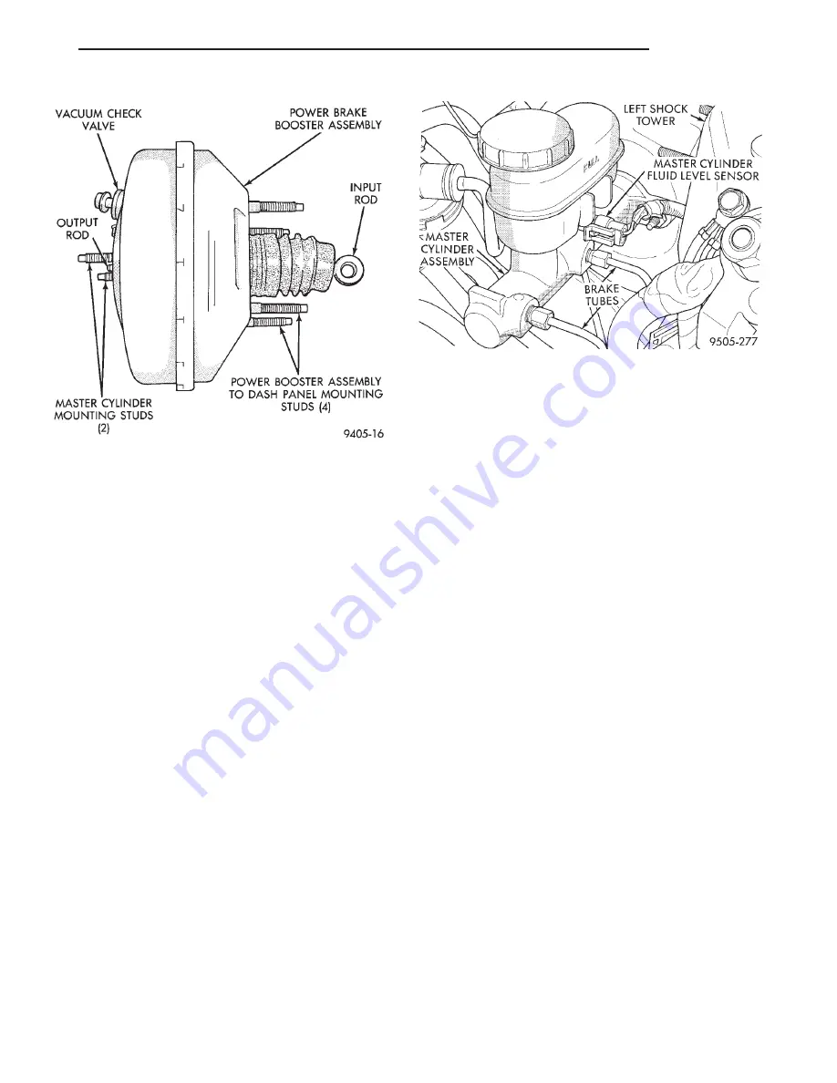 Chrysler 1997 Stratus Convertible LHD Service Manual Download Page 109