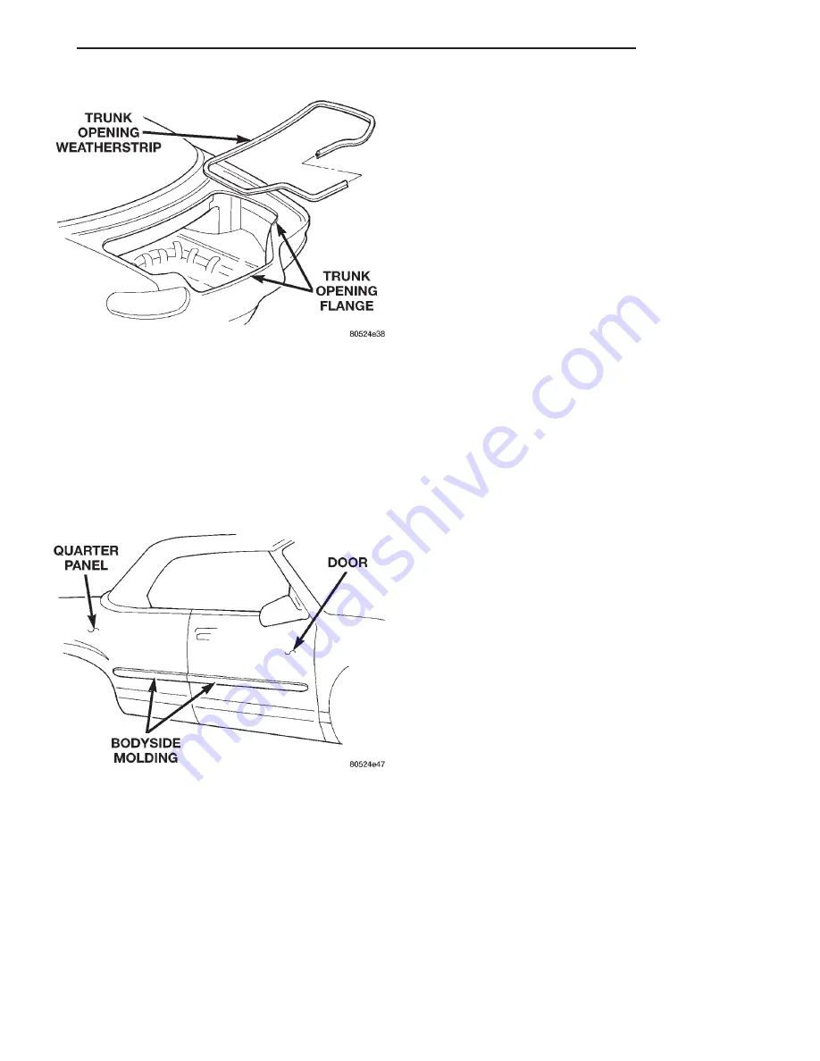 Chrysler 1997 Stratus Convertible LHD Service Manual Download Page 1123