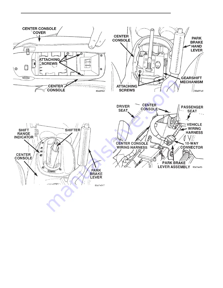 Chrysler 1997 Stratus Convertible LHD Service Manual Download Page 147