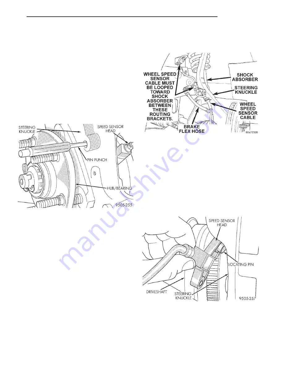 Chrysler 1997 Stratus Convertible LHD Service Manual Download Page 183