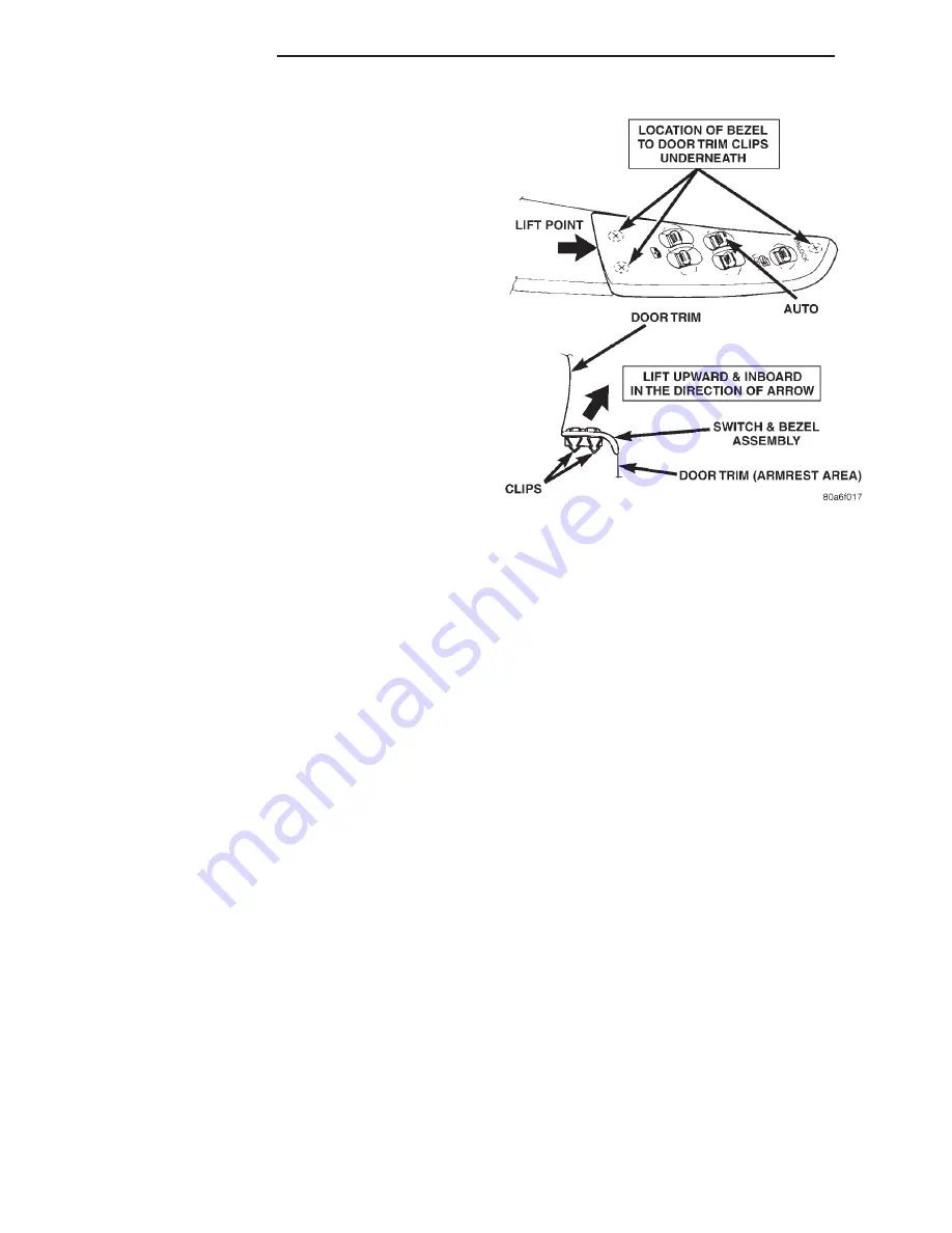 Chrysler 1997 Stratus Convertible LHD Service Manual Download Page 390