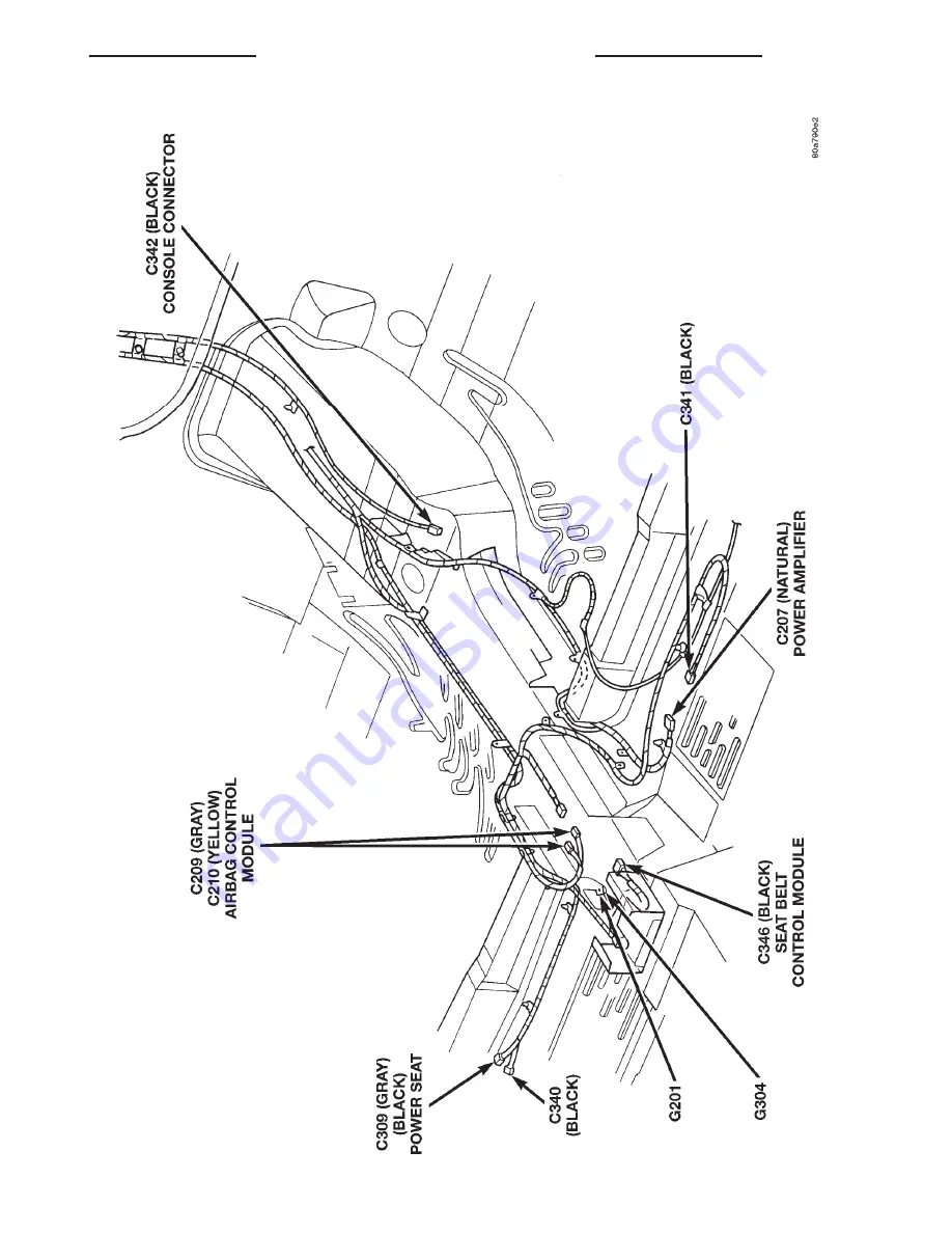 Chrysler 1997 Stratus Convertible LHD Service Manual Download Page 721