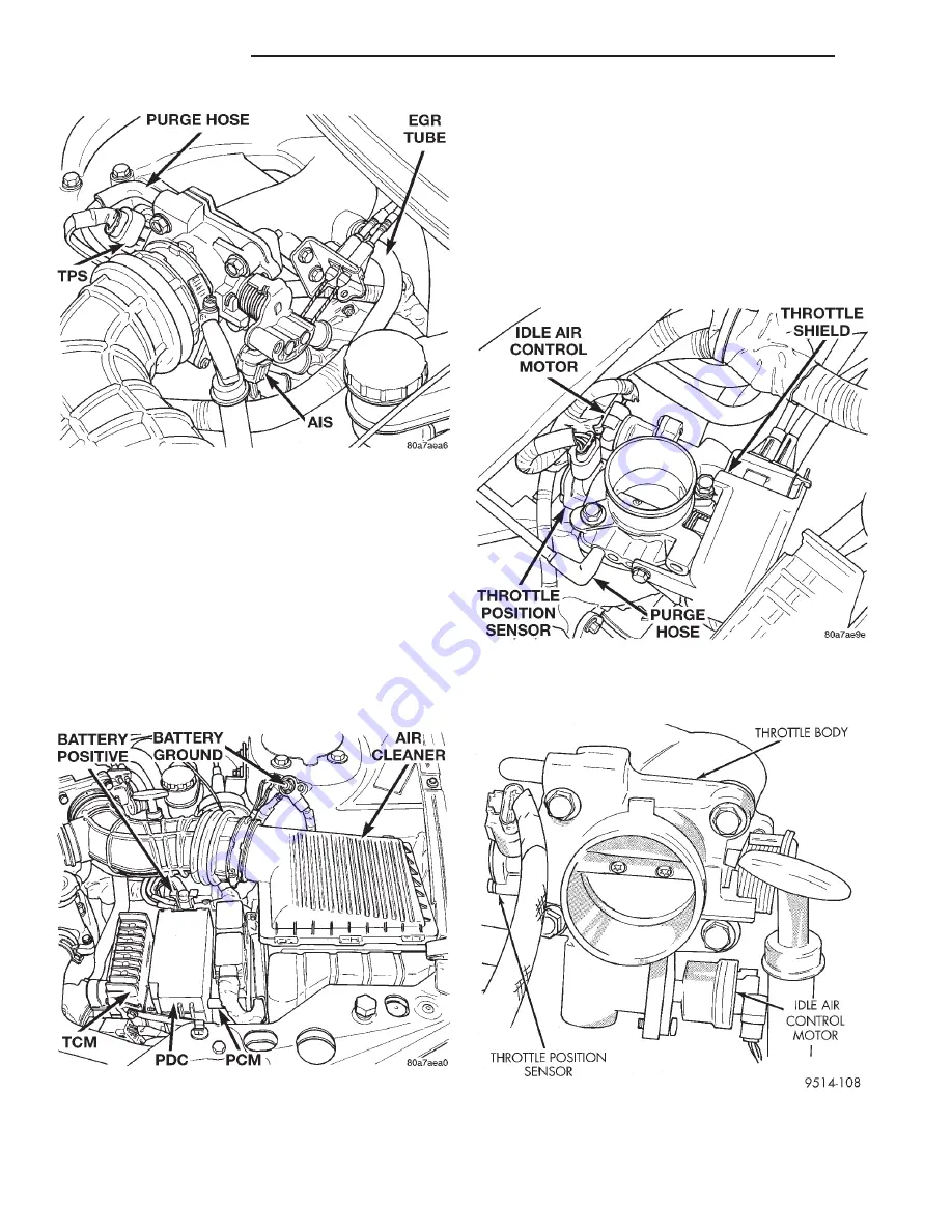 Chrysler 1997 Stratus Convertible LHD Service Manual Download Page 894