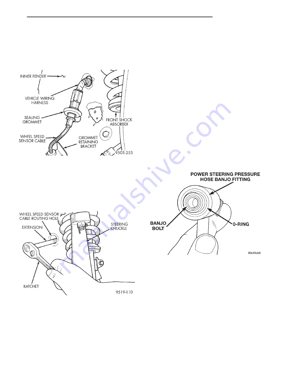 Chrysler 1997 Stratus Convertible LHD Service Manual Download Page 935