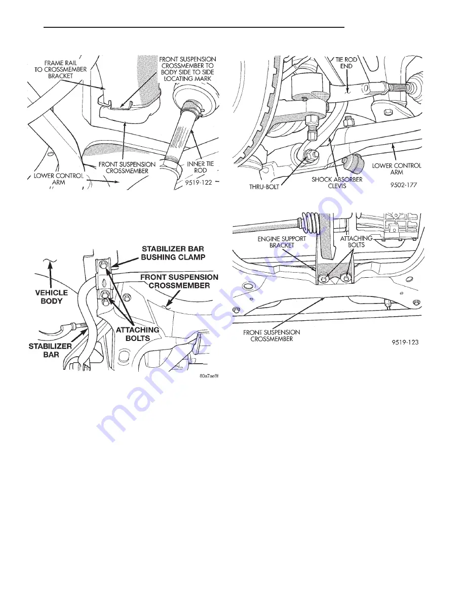 Chrysler 1997 Stratus Convertible LHD Service Manual Download Page 951